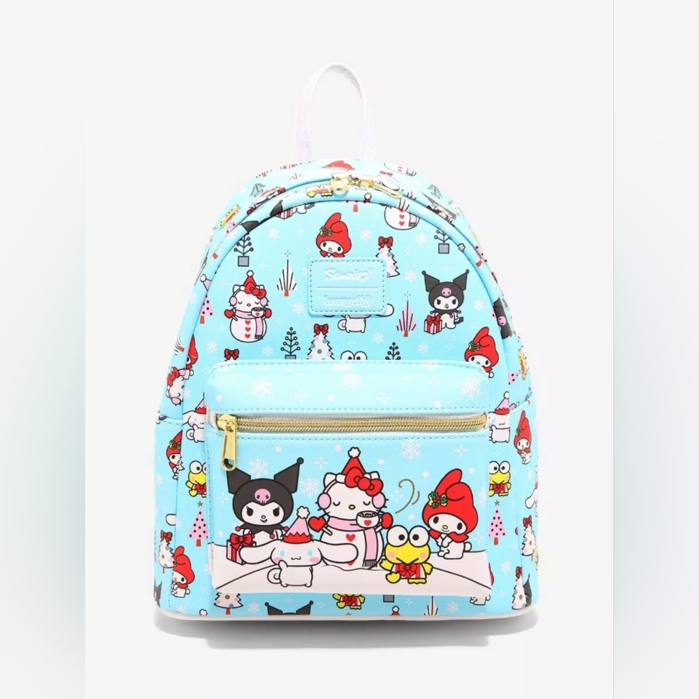 Loungefly Hello Kitty And Friends Holiday Mini Backpack